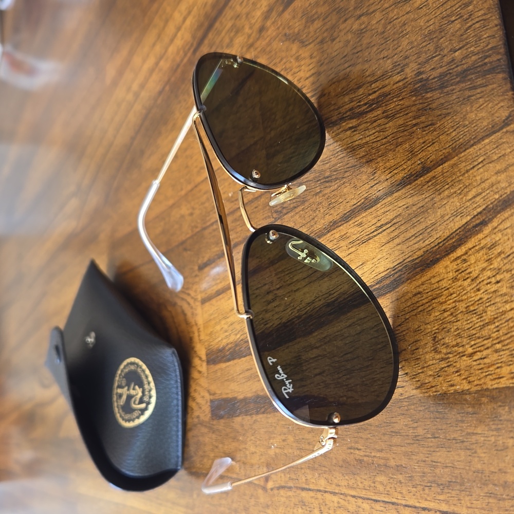 Ray-Ban frameless Aviators